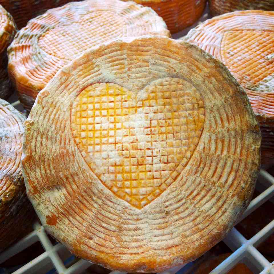 Funky Bleats cheese - Bleating Heart Cheese